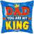Convergram Dad King 18″ Gellibean Balloon