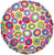 Deco Bright Circles 18″ Clear View Balloon