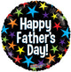 Father's Day Stars 18″ Balloon