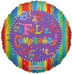 Convergram Feliz Cumpleaños Festive 18″ Balloon