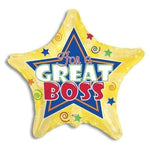Convergram For A Great Boss 18″ Star Balloon