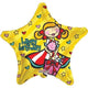 Happy Birthday 18″ Star Balloon