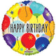 Happy Birthday Balloons 18″ Clear View Balloon