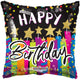 Happy Birthday Candles & Stars 18″ Balloon