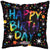 Convergram Happy Birthday Colorful Tie-Dye 18″ Foil Balloon