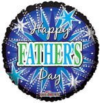 Convergram Happy Father's Day Sparkles 18″ Balloon