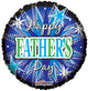Happy Father's Day Sparkles 18″ Balloon