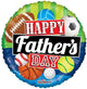 Happy Father's Day Sports 18″ Gellibean Balloon