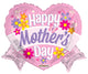 Feliz Día de la Madre Corazón con Pancarta Globo 18″