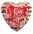 Convergram I Love You Contemporary Hearts 18″ Balloon