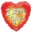 I Love You Gold Hearts 18″ Balloon