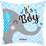 It's a Boy Baby Elephant 18″ Balloon