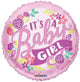 It's A Girl Banner 18″ Gellibean Balloon