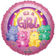 It's a Girl Plush Animals 18″ Balloon