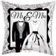 Mr & Mrs Classic Black & White 18″ Balloon