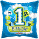 My 1st Birthday Blue 18″ Balloon
