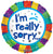 Convergram Mylar & Foil 18″ I’m Really Sorry Patchwork