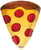 Convergram Mylar & Foil 18″ Slice Of Pizza Foil Balloon