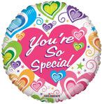 Convergram Mylar & Foil 18" You’re So Special Many Hearts