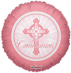 1st Communion Light Pink 18″ Balloon