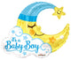 36″ It's a Baby Boy Moon Balloon
