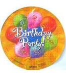 Convergram Mylar & Foil Airfill Only Orange Happy Birthday 9″ Balloon
