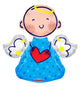 Baby Blue Angel 28″ Balloon