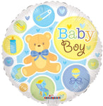 Baby Boy Bear & Sundries 18″ Gellibean Balloon
