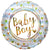 Convergram Mylar & Foil Baby Boy Holographic 18″ Balloon