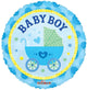 Baby Boy Stroller 18″ Balloon