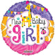 Baby Girl Jungle 18″ Gellibean Balloon