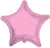 Convergram Mylar & Foil Baby Pink Star 18″ Balloon