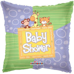Convergram Mylar & Foil Baby Shower Animals / Nuevo Bebé 18" Foil Balloon