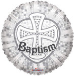 Convergram Mylar & Foil Baptism 18″ Balloon