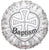 Convergram Mylar & Foil Baptism 18″ Balloon