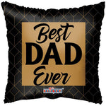 Convergram Mylar & Foil Best Dad Ever 18″ Balloon
