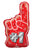 Convergram Mylar & Foil Big Finger Number One 18″ Balloon