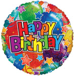 Convergram Mylar & Foil Birthday Balloons 18″ Holographic Balloon