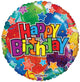 Birthday Balloons 18″ Holographic Balloon