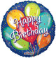 Birthday Balloons In Blue 18″ Balloon
