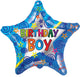 Birthday Boy Star 18″ Balloon