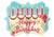 Convergram Mylar & Foil Birthday Cake On Marquee 18″ Balloon