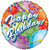 Convergram Mylar & Foil Birthday Festive Balloons 18″ Balloon