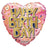 Convergram Mylar & Foil Birthday Gold Letters 18″ Balloon