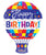 Birthday Hot Air Balloon 18″ Foil Balloon