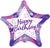 Convergram Mylar & Foil Birthday Juvenile Star 18″ Balloon