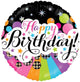 Birthday Little Stars 18″ Holographic Balloon
