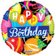 Birthday Motifs Gellibean 9″ Balloon (requires heat-sealing)