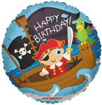 Convergram Mylar & Foil Birthday Pirate Boy 18″ Balloon