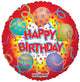 Birthday Printed Balloons 9″ Balloon (requires heat-sealing)